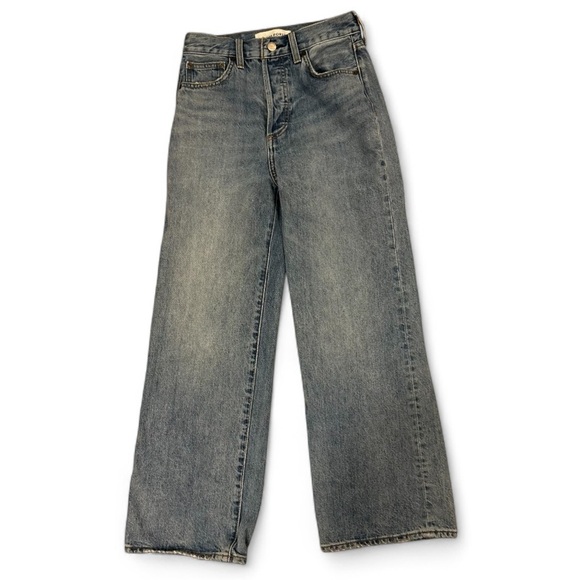 ARITZIA DENUM FORUM Farrah High Rise Wide Leg Jean 25/28L - Picture 1 of 9